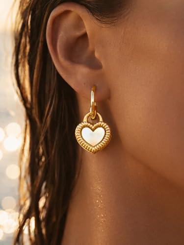 Image of Rubans Demi Fine Stainless Steel Hoop Earrings Daily Gift for Women & Girls