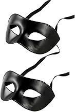 2 x Venice Masquerade Masks for Men Black Masquerade Masks Masquerade Mask Venice Masks Mardi Gras Cosplay