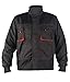 Produktbild Stenso Emerton® - Herren Multifunktionale Arbeitsjacke Bundjacke - strapazierfähig - Dunkelgrau/Schwarz/Orange 50