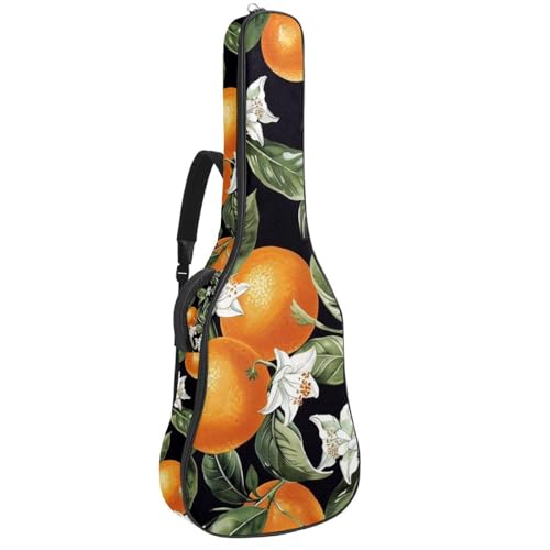 Sac pour guitare acoustique Art Fruit Orange avec 2 poches et bandoulière