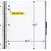 Five Star Advance Spiral Notebook + Study App, 3 Subject, College Ruled Paper, 8-1/2