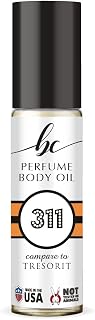 BC Perfume 311 Inspired by Tresorit For Women Replica Fragrance Body Oil Dupes Alcohol-Free Sample Travel Size Concentrated Long Lasting Roll-On 0.3 Fl Oz/10ml