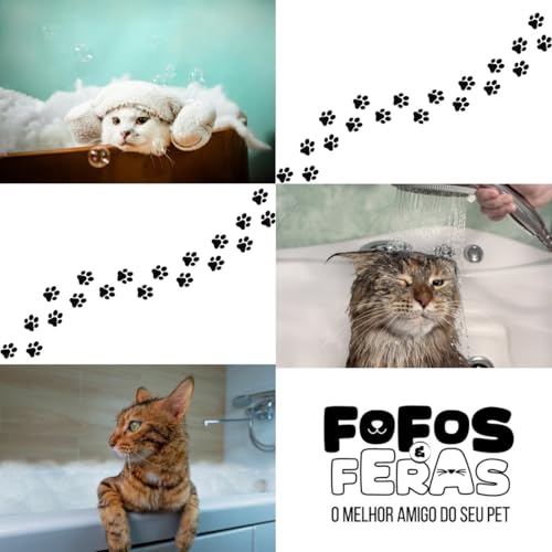 Fofos & Feras Shampoo para Filhotes 500ml – Para Cães e Gatos – Proteção Desde o Primeiro Banho
