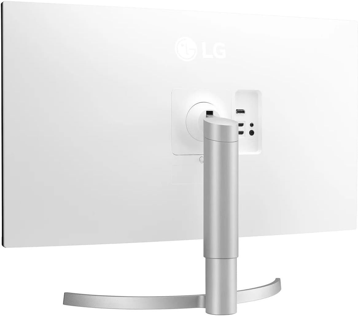 LG 32" Class Ultrafine 4K UHD HDR10 IPS Monitor 32UN650K-W - 3840 x 2160 Resolution, 60Hz, 5ms Response Time,