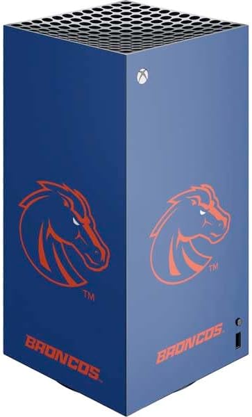 Skinit Decal Gaming Skin Compatible with Xbox Series X Digital Edition Console - Officially Licensed Boise State University Collegiate Text Design