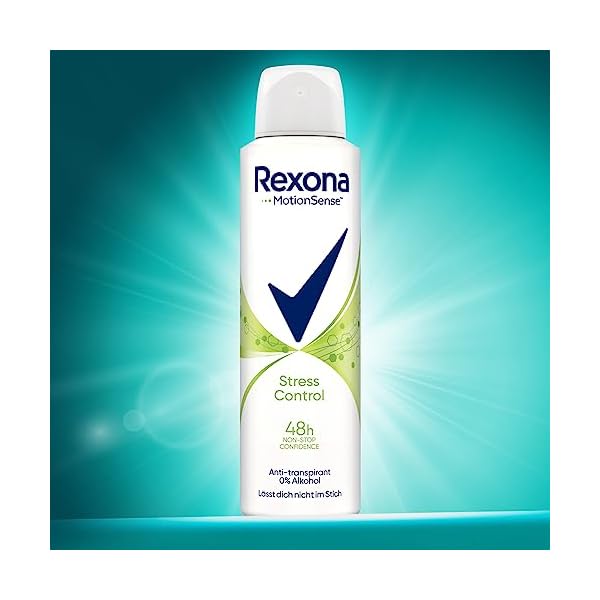 Rexona Deo Spray Stress Control Anti Transpirant mit 48 Stunden Schutz gegen Körpergeruch und Achselnässe 6x 150 ml – Bild 5