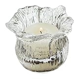 Design unique en forme de chou : illuminez votre pièce avec ce charmant photophore en verre. Sa forme innovante de chou crée une danse de lumière et d'ombre inspirée de la nature, offrant le fond parfait pour une atmosphère chaleureuse et romantique.