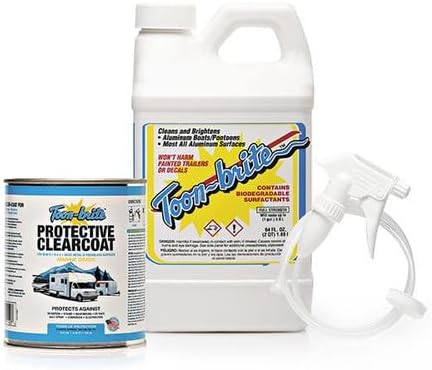 Part Synergy Replacement for T-B-BP1000 Aluminum Cleaner & Clear Coat Kit for Boats
