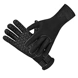 Guantes térmicos de buceo, protección antideslizante, neopreno de 3 mm para hombres y mujeres, diseño elástico flexible, equipo de deportes acuáticos, ideal para esnórquel, kayak, canoa, natación