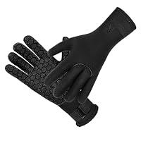 Gants de plongée en néoprène pour homme/femme - 3 mm - Antidérapants - Chaud et résistant aux rayures - Pour la plongée, le surf, le kayak, la plongée avec tuba, la voile Gants de plongée en néoprène pour homme/femme - 3 mm - Antidérapants - Chaud et résistant aux rayures - Pour la plongée, le surf, le kayak, la plongée avec tuba, la voile