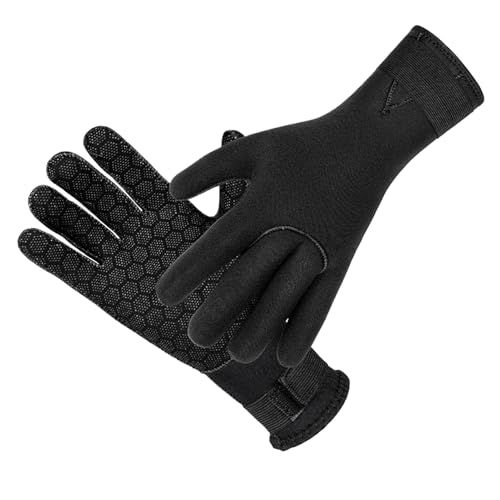 Guantes de buceo ajustables para natación en mar abierto y esquí acuático