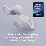 Ozlo Sleepbuds® | Snore-Blocking Earbuds for Deep Sleep | Science-Backed Sleep Sounds | Up to 10 Hours of Bluetooth LE Streaming | Comfortable for Side Sleepers - Image 3