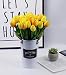 Olrla Flores Artificiales de los Tulipanes de la PU Tacto Verdadero de...