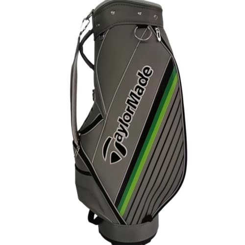 Aoasious 自立スタンドゴルフバッグ キャディバッグ クラブケース 防水 大容量 多機能収納 軽量3.2kg 46×28×125cm メンズ レディース 男女兼用 持ち運び便利 練習・ラウンド用 (ダーク グレー)