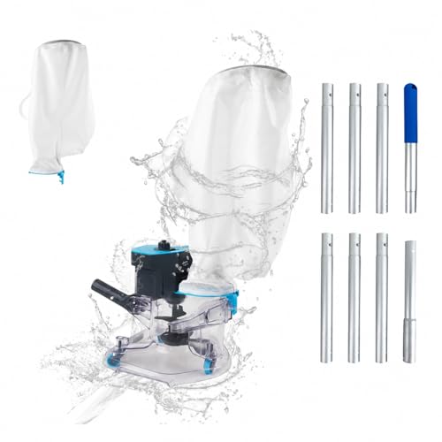 PoolCent Leaf Eater Cordless Pool Vacuum with Dual Filters