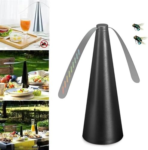 VENTILATORE SCACCIA INSETTI REPELLENTE PER MOSCHE E ZANZARE ELETTRICO DA TAVOLO