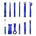 homEdge Kits de dépose de garniture automatique de 12 pcs, trousses à outils pour l'installation d'autoradio, kit de dépose de rembourrage pour levier de barre de levier, bleu