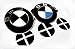 Matte Black Sticker Overlay Vinyl for All BMW Emblems Caps Logos Roundels
