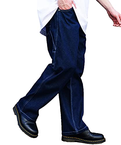 8(eight) (エイト) デニム ペインターパンツ サルエルパンツ ジーンズ インディゴＭ - 8(eight) - 商品画像