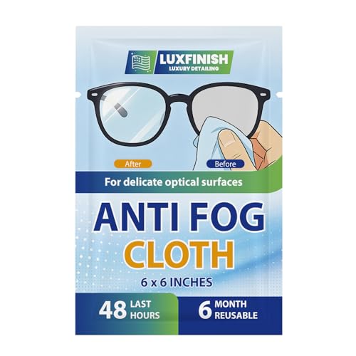 Anti-Fog Cloth for Goggles and Lenses