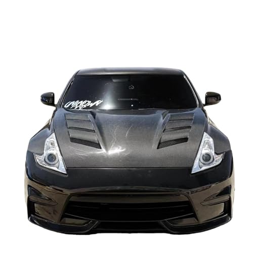 Parachoques y capó de fibra de carbono para Nissan 370Z acabado premium 6