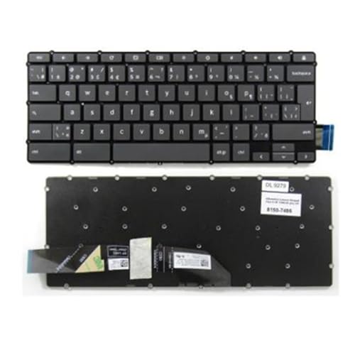 Clavier Lenovo Ideapad Flex 5 CB-13IML05 noir disposition UK