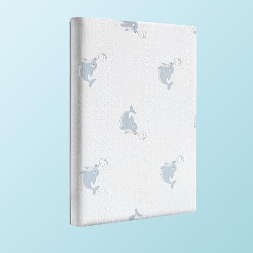 Image of Pack and Play Mattress, Dual-Sided 38x26 inch Memory Foam Crib Mattress Pad for Infant & Toddler, Playpen Mattresses Topper with Washable Cover, Fits Most Pack N Play