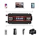 Yinleader 12V/24V auf 230V 1000W Wechselrichter LCD 1 EU Steckdosen 2 USB KFZ-Spannungswandler