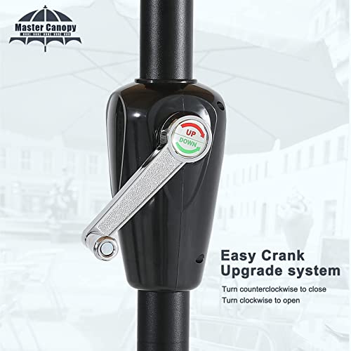 Mastercanopy Valance Patio Umbrella For Table Market -8 Ribs (10Ft, Ivory) #TOP3