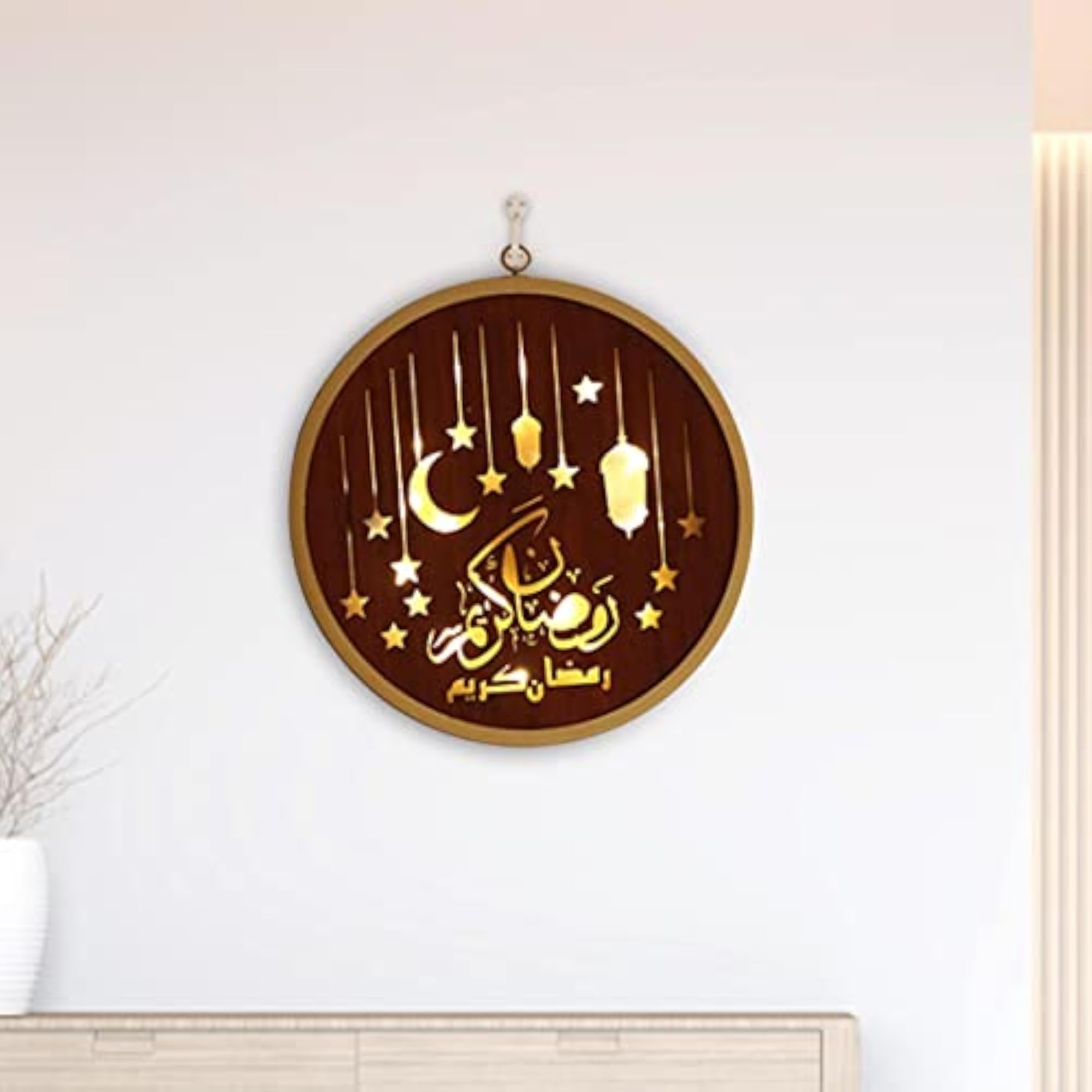 Eid Craft Light Islamic Wall Hanging Lamp