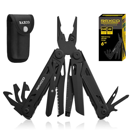Raxco Gifts for Man, 15-in-1 Multitools with Pliers, Multi Tools in Giftbox, Father Day's Gift