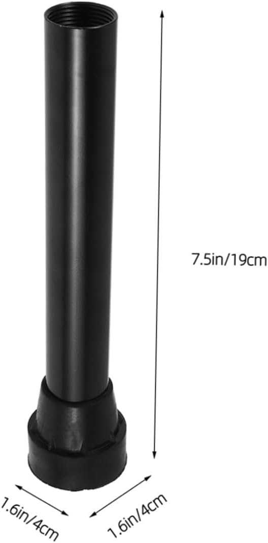 POPETPOP 6pcs Trampoline Leg Part Covers Slip Rubber Stainless Steel Trampoline Leg Tubes Replacement for Bounce Accessories