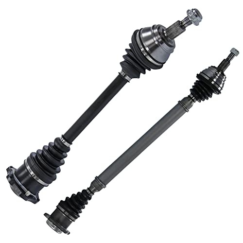 BESTPRICE 2x Arbre de transmission avant gauche ; droit arbre de transmission, Compatible avec AUDI A3 (8L1), TT (8N3) (8N9), SEAT LEON (1M1), TOLEDO, SKODA OCTAVIA 1, VW BORA, GOLF 4, NEW BEETLE