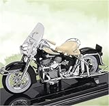 1:18 Para Harley Para Davidson FLH Duo 1962, Modelo De Motocicleta, Juguete Para Regalar, Modelo Estático De Motocicleta De Fundición A Presión.