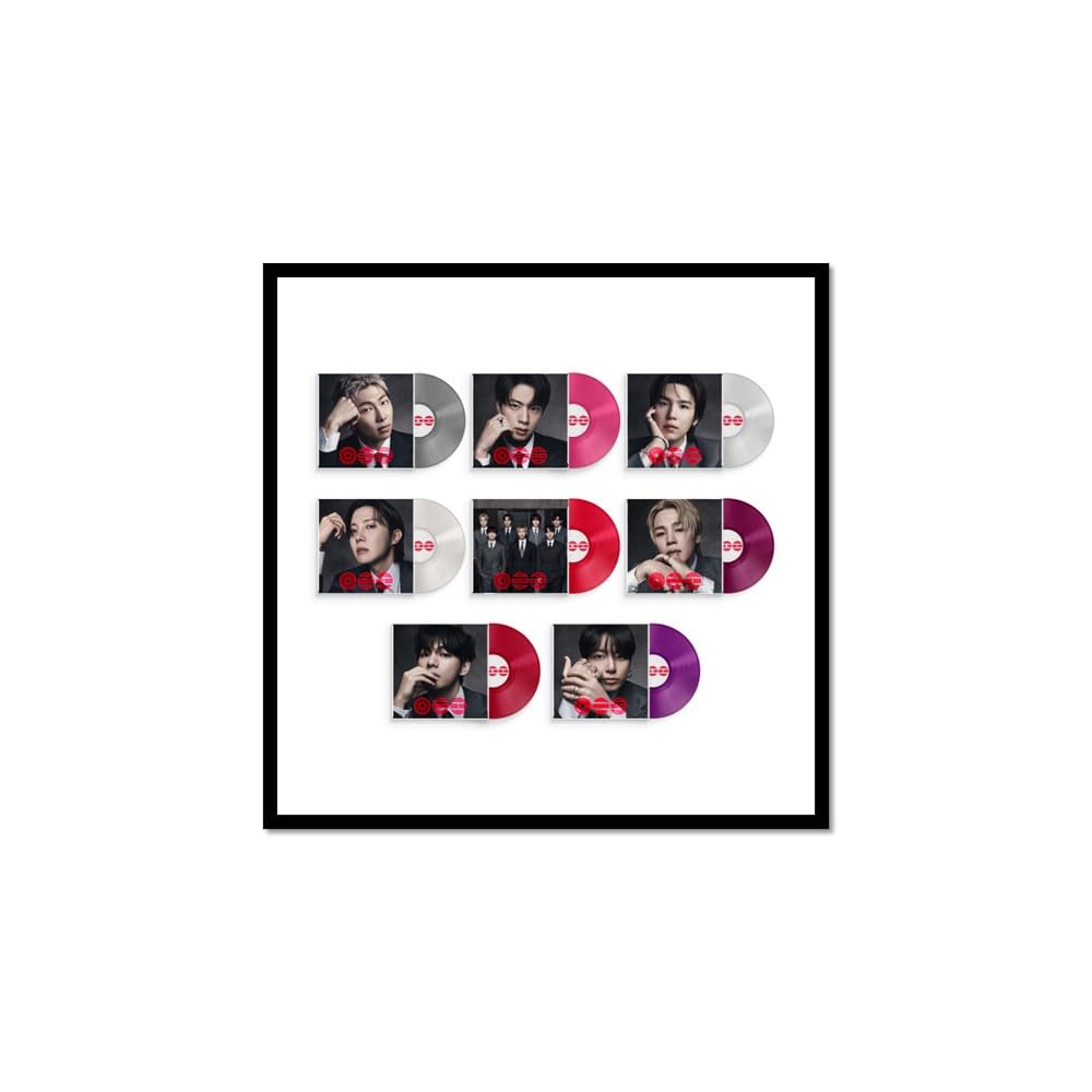 B.T.S ARIRANG [Standard Vinyl Ver.] The 5th Album (SUGA Clear Vinyl Ver.)