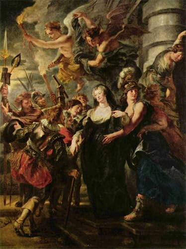 Affiche Rubens Marie de Médicis pour habiller un grand mur vide