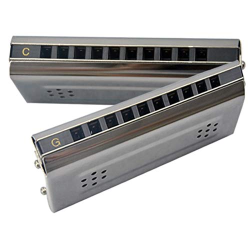 KIRANDIE Harmonica Tremolo diatoniques 10 24 Trous Mouth Organ Blues Instrument Harpe Deux côtés clé C G Instruments de… - Les Beatles, Paul McCartney, John Lennon, RIngo Starr, George Harrison KIRANDIE Harmonica Tremolo diatoniques 10 24 Trous Mouth Organ Blues Instrument Harpe Deux côtés clé C G Instruments de… – Image 6