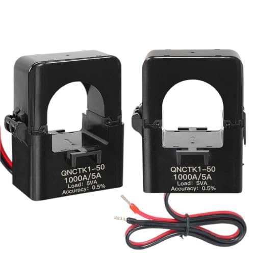 Capteur de courant à noyau fendu QNCTK1-50 500A-5A transformateur ouvrant
