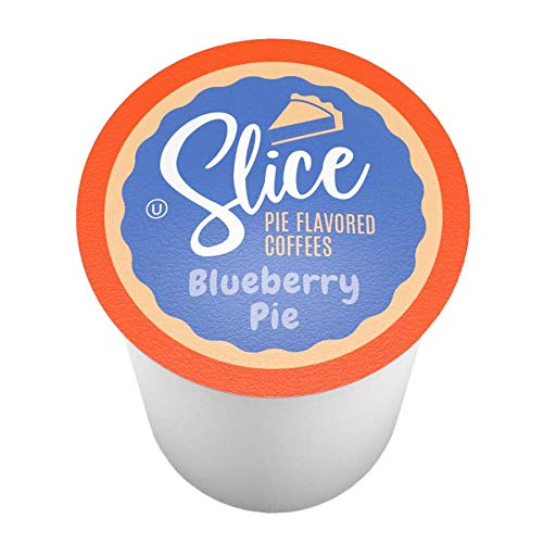 Slice Coffee Blueberry Flavored Coffee Pie For Keurig K Cup Brewers, Blueberry Pie, 40 Count #TOP1