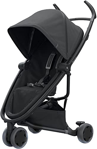 Quinny Passeggino per Bambini Fronte/Retro, Modello Zapp Flex, 3 Ruote, Nero
