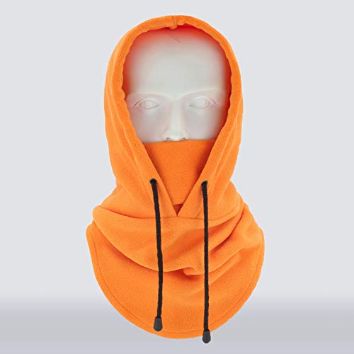 Moochy Homens Mulheres Inverno Balaclava Velocino Quente Macio com Cordão Gola Polaina Ciclismo Cami