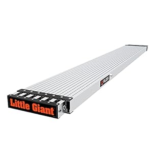 Little Giant Ladders, 9-15 ft. Telescoping Plank, Ladder Accessory, Aluminum, (11915)
