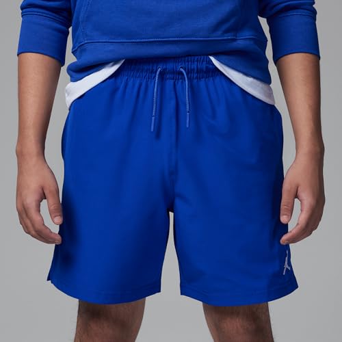 Jordan Big Kids' Jumpman Woven Play Shorts (Racer Blue, 95D817-B5K)2