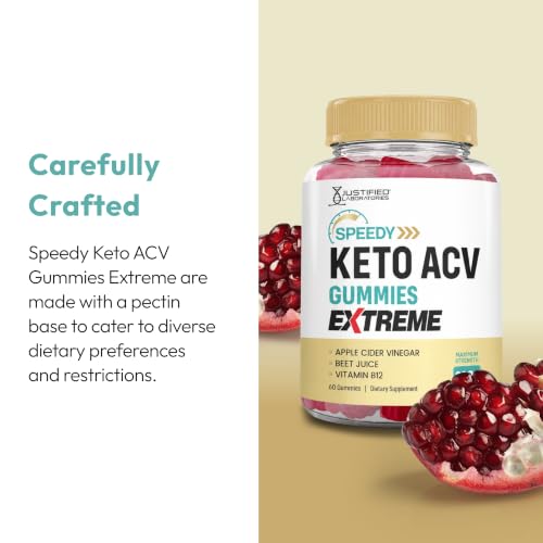 Justified Laboratories Speedy Keto ACV Gummies