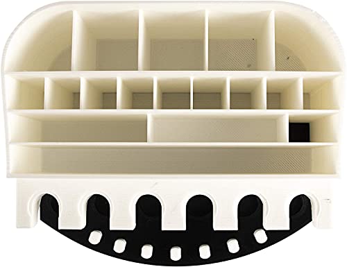 Image of XCJD Organizer for Cricut Tools and Accessories Blade Holder Caddy,Storage for Cricut Maker Blades /QuickSwap Tip /Explore DeepCut Blade(Black), 148mm,125mm,79mm