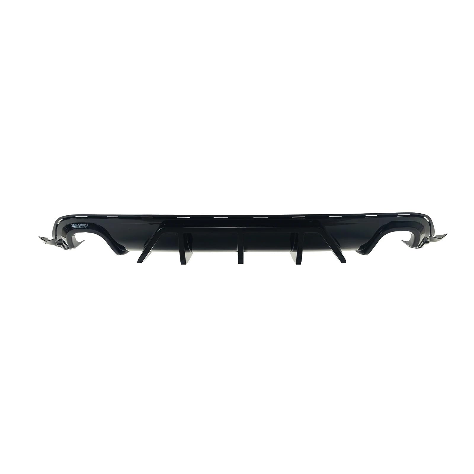 przedniego zderzaka Pasuje do Grand Cherokee SRT 14-21 Spoiler Splitter Body Kit styl włókna węglowego/czarny błyszczący 3 szt. Dyfuzor tylnego zderzaka(Carbon Fiber Style)