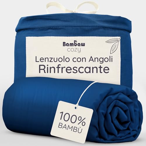 Completa il tuo Set: Questa offerta comprende 1 lenzuolo con angoli bambu. Abbinalo ad altri articoli di biancheria da letto Bambaw Cozy venduti separatamente e lasciati avvolgere dal comfort.