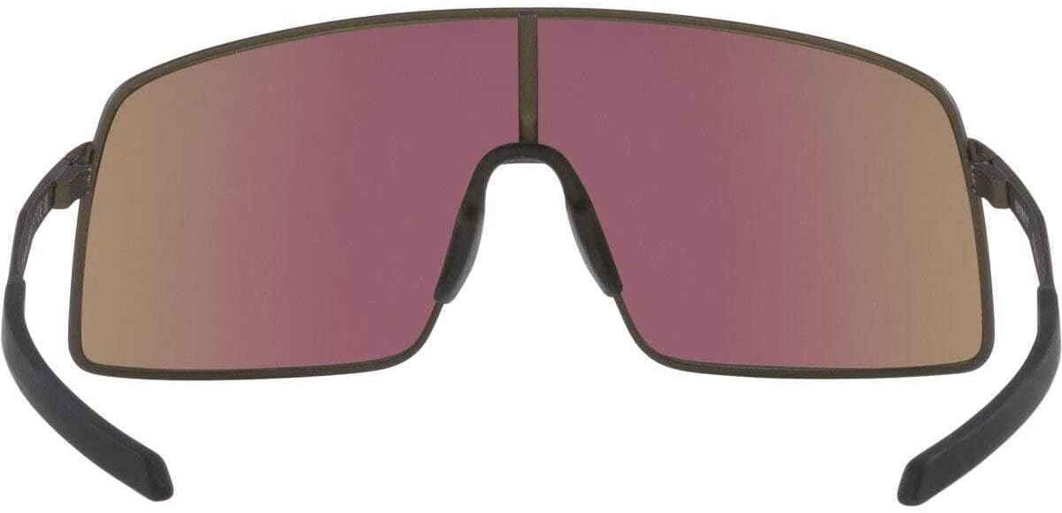 Oakley Sutro Titanium Sunglasses Satin Lead with Prizm Sapphire Iridium + Hard Case