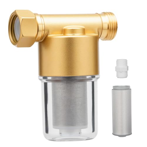 40 Micron Brass Sediment Filter Chrome
