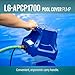 Little Giant Select Series LG-APCP1700 1/3 HP, 1745 GPH, Automatic, Submersible, Swimming Pool Cover Pump with 25-Ft. Cord, Dark Blue, 14942691
